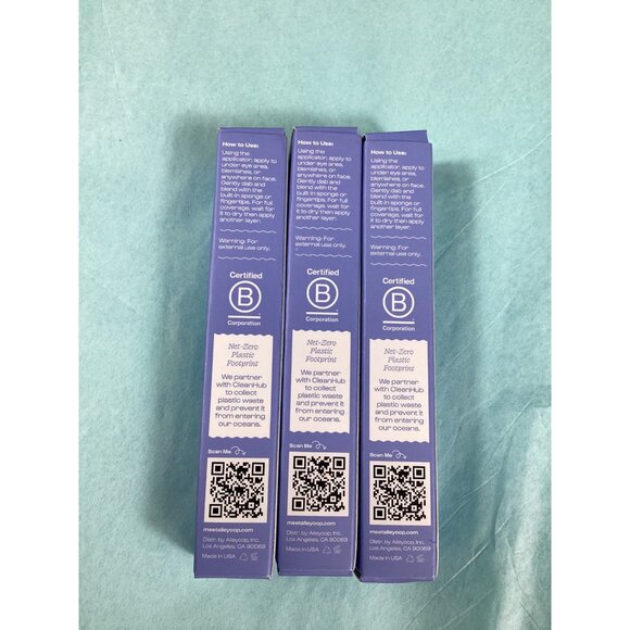 Alleyoop Game Face Second Skin 3 Concealer Standout Hydrating Formula With Aloe - Picture 5 of 7